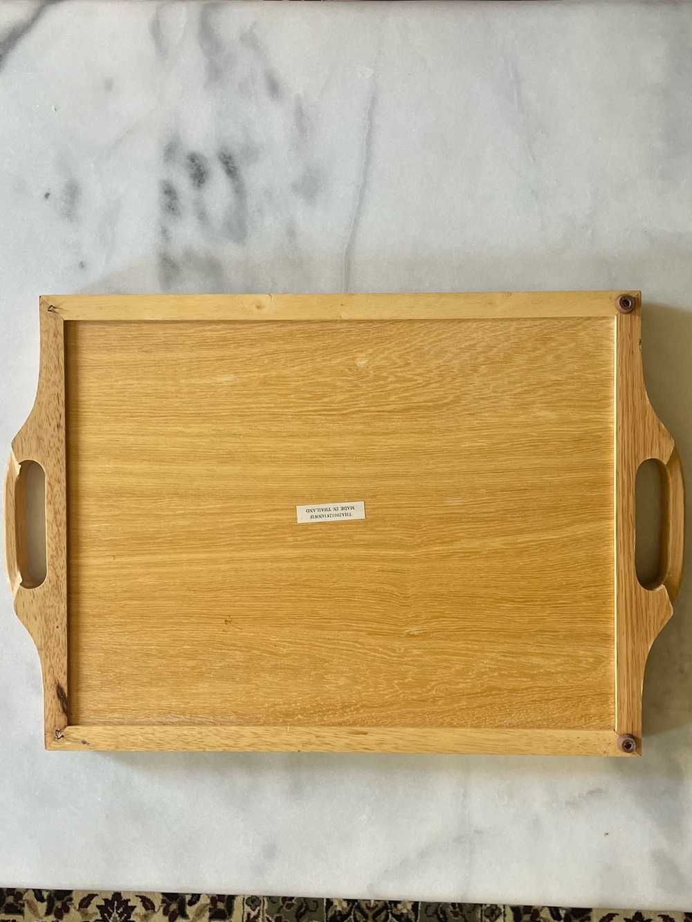 Oak Rectangular Tray Surface - Picture 2 of 3